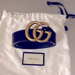 Gucci | Accessories | Gucci Belt Moon Nero Black And Gold 